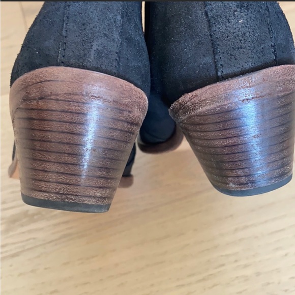 Rag and Bone black suede booties. Almost new condition. Size 37 which is 6.5/7 - Picture 4 of 5